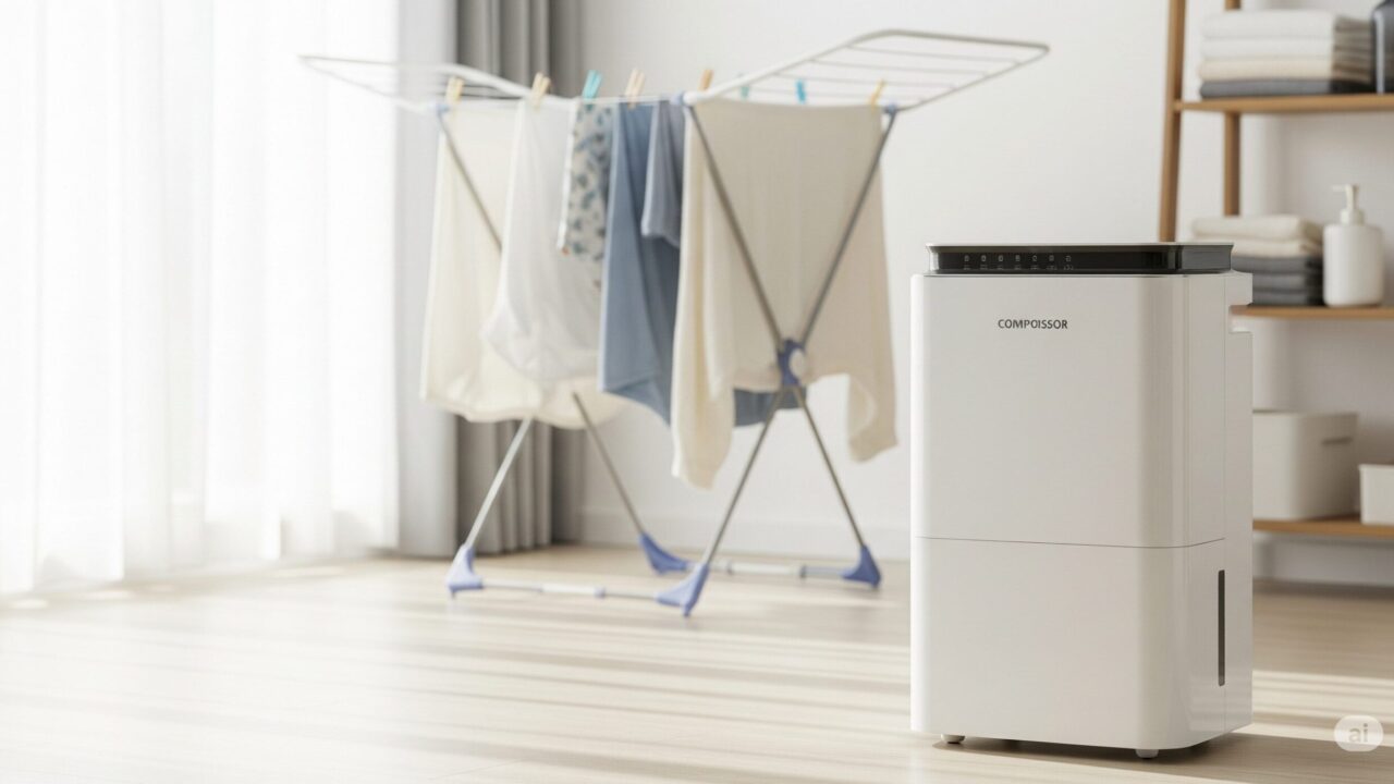 山善コンプレッサー式除湿機「EDC‑H601」口コミは？ 部屋干しや電気代を検証