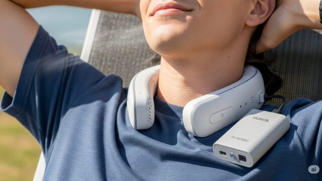 ネッククーラーevo TK-NEMB3口コミの評判は？使い方や専用バッテリーの感想も紹介！
