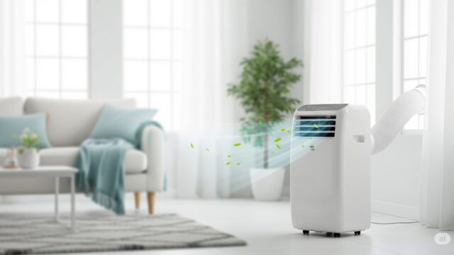 アイリスオオヤマ ポータブルクーラーIPP-2225Uの口コミは？電気代や音・排熱のコツを調査