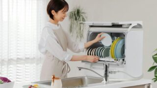 パナソニック食器洗い乾燥機NP-TSP1-Wの口コミは？工事不要タンク式の洗浄力を徹底検証