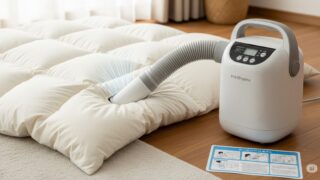 アイリスオーヤマの布団乾燥機で羽毛布団は傷まない？安全な使い方を解説