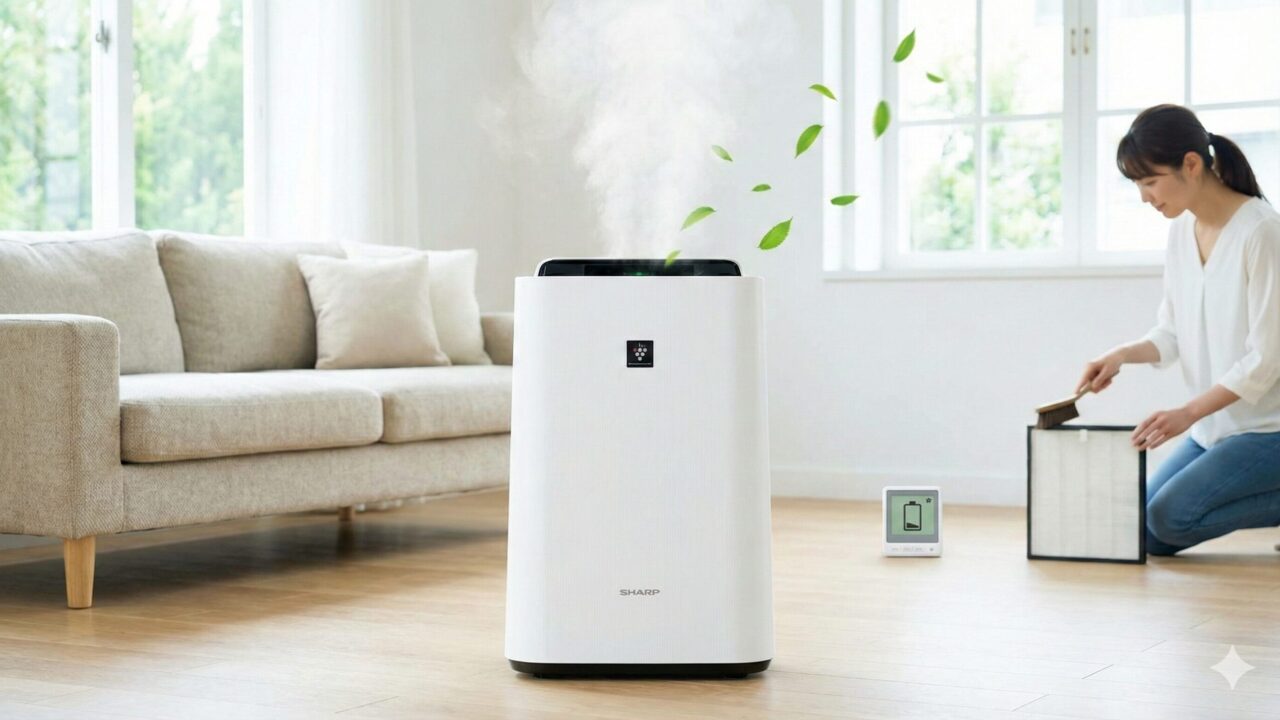 シャープ加湿空気清浄機KC-U50の口コミは？お手入れや電気代を徹底レビュー