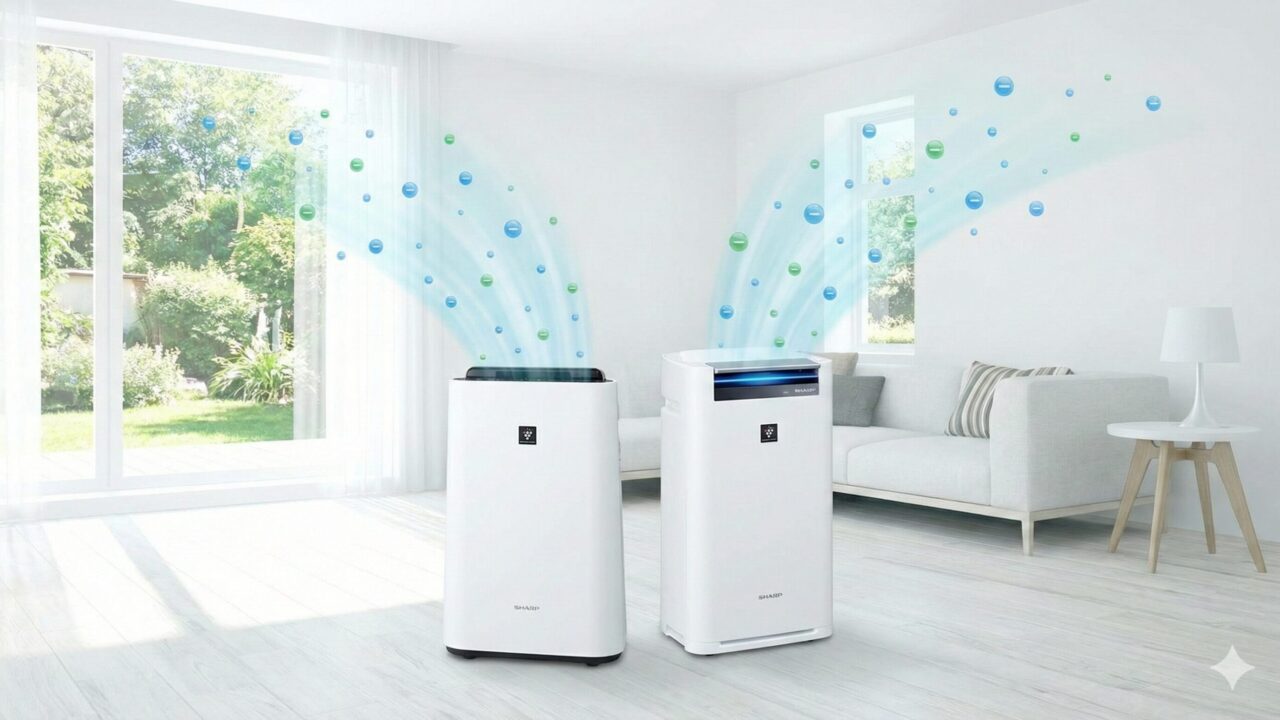 シャープKC-T50-WとKC-S50-Wの違いは？どっちの空気清浄機がおすすめか徹底比較
