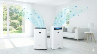 シャープKC-T50-WとKC-S50-Wの違いは？どっちの空気清浄機がおすすめか徹底比較