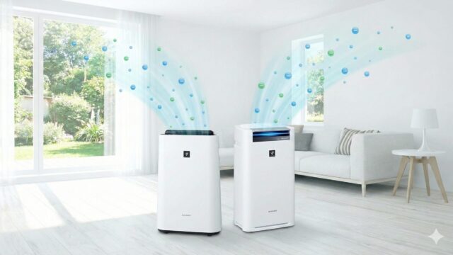 シャープKC-T50-WとKC-S50-Wの違いは？どっちの空気清浄機がおすすめか徹底比較