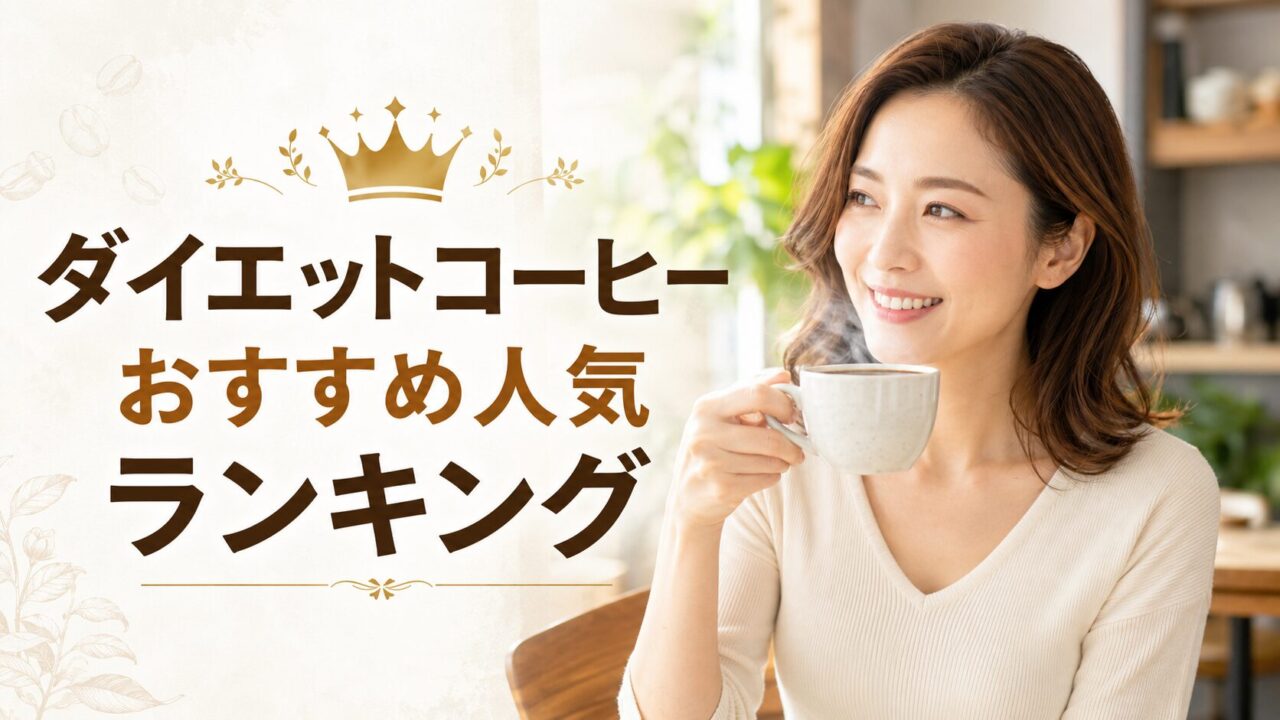 ダイエットコーヒーおすすめランキング5選！人気の脂肪燃焼コーヒーを調査